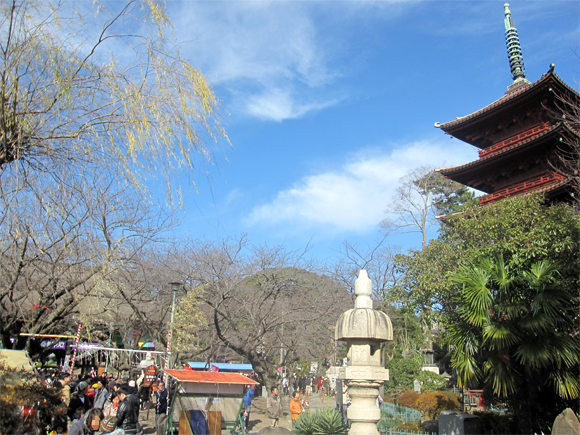 中山法華経寺へ