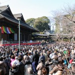中山法華経寺の節分・豆まき